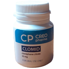 Кломіфен Creo Pharmacology, EU 50 мг, 25 таблеток