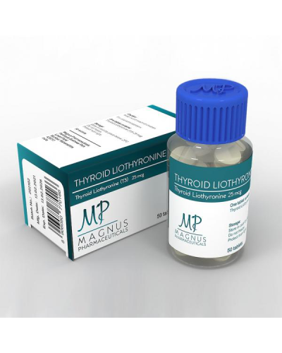 Т3 Лиотиронин Магнус (Thyroid Liothyronine Magnus) 25мкг 50табл
